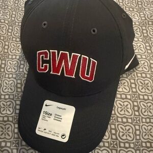Nike Legacy91 Black Dri-FIT Cap Central Washington University